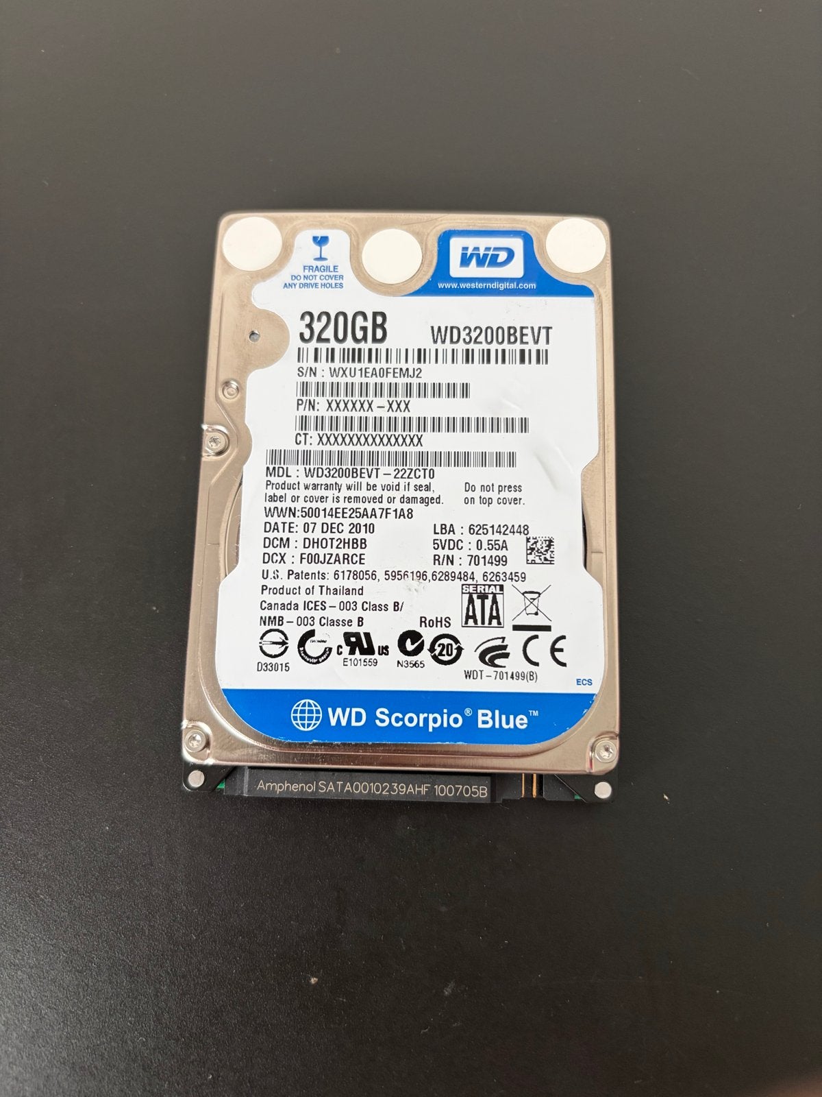 Partij HDD's: 160GB, 250GB, 300GB van diverse merken, Computers en Software, Intern, Gebruikt, Server, Ophalen of Verzenden