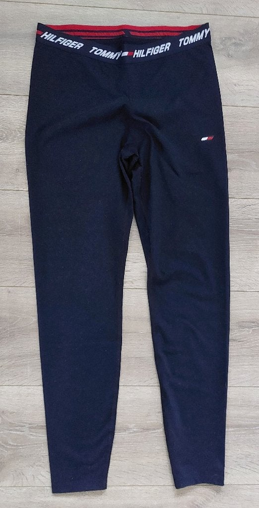 Tommy Hilfiger sportlegging, Kleding | Dames, Sportkleding, Ophalen, Zo goed als nieuw, Blauw, Fitness of Aerobics