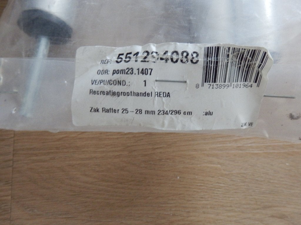2 REDA Rafters / Luifelstangen / Spanstangen NIEUW, Ophalen of Verzenden, Nieuw
