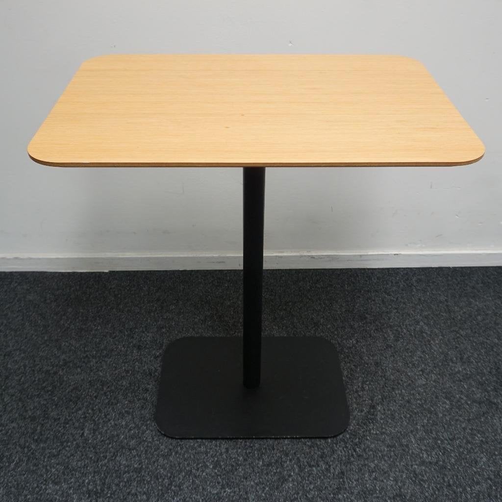 DeVorm MG3 Tafel | Side Table | Eiken / Zwart | 68x48x73 cm, Gebruikt, 50 tot 100 cm, -, Ophalen of Verzenden
