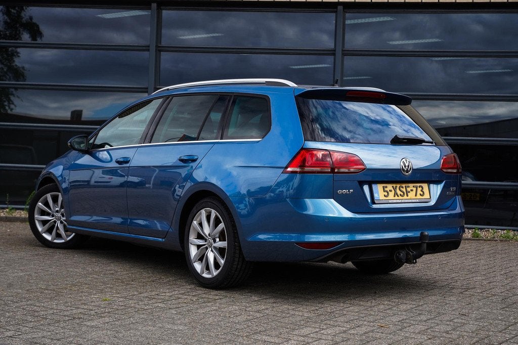 Volkswagen Golf Variant 1.2 TSI Highline Trekhaak|PDC|Zuinig, Auto's, Volkswagen, Euro 5, Gebruikt, Zwart, 4 cilinders