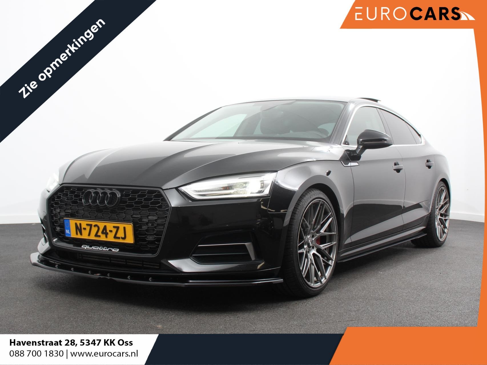 Audi A5 Sportback 2.0 TFSI MHEV 251PK Quattro Design Pro+ Pa, Auto's, Audi, Automaat, Gebruikt, 4 cilinders, 1984 cc