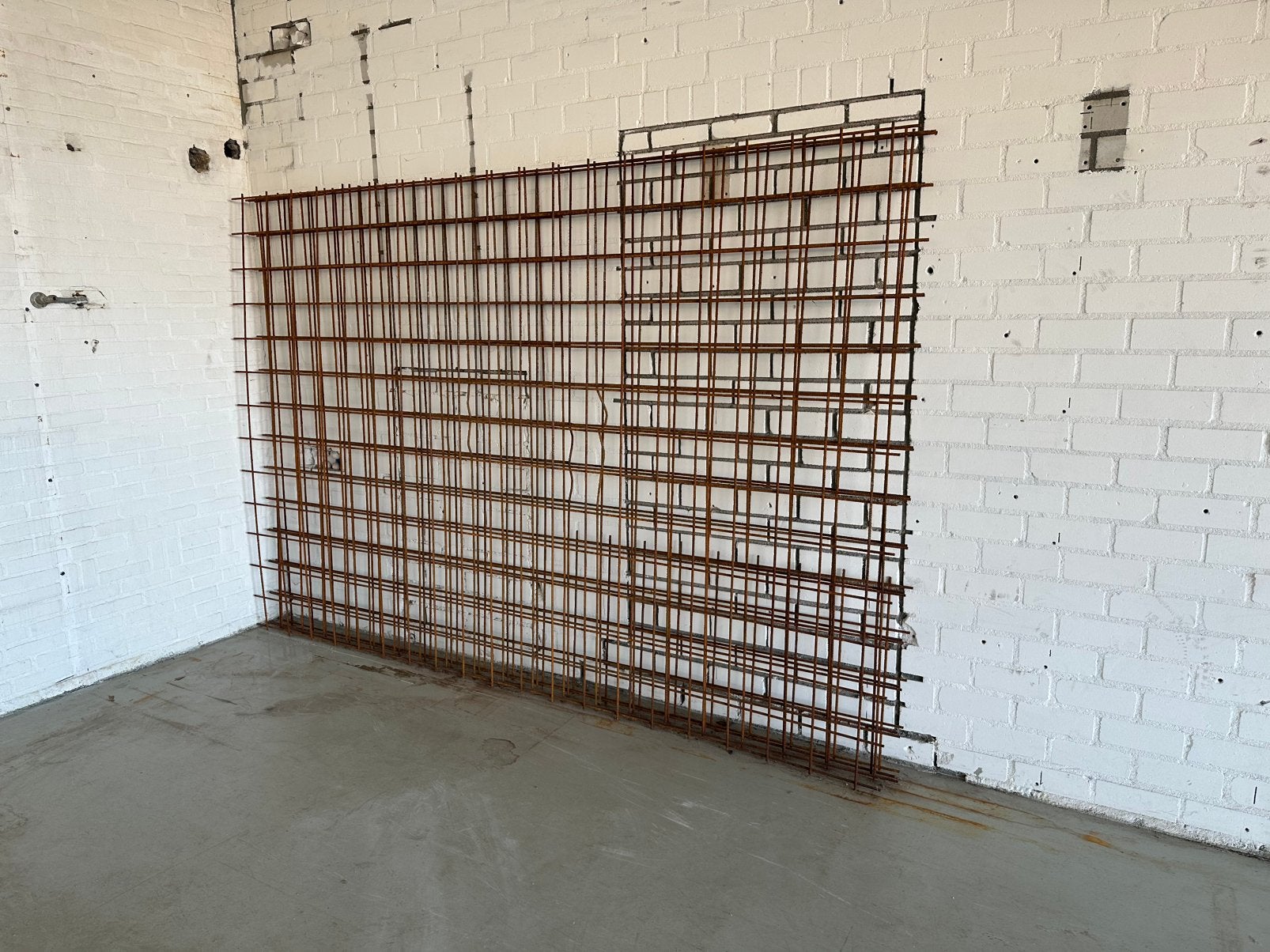 4 stuks Betonnetten 3x2, Doe-het-zelf en Verbouw, Metalen, Ophalen of Verzenden, Zo goed als nieuw