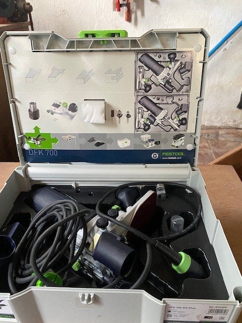 bovenfrees Festool OFK 700 EQ plus, Nieuw, Ophalen of Verzenden, Bovenfrees, Festool