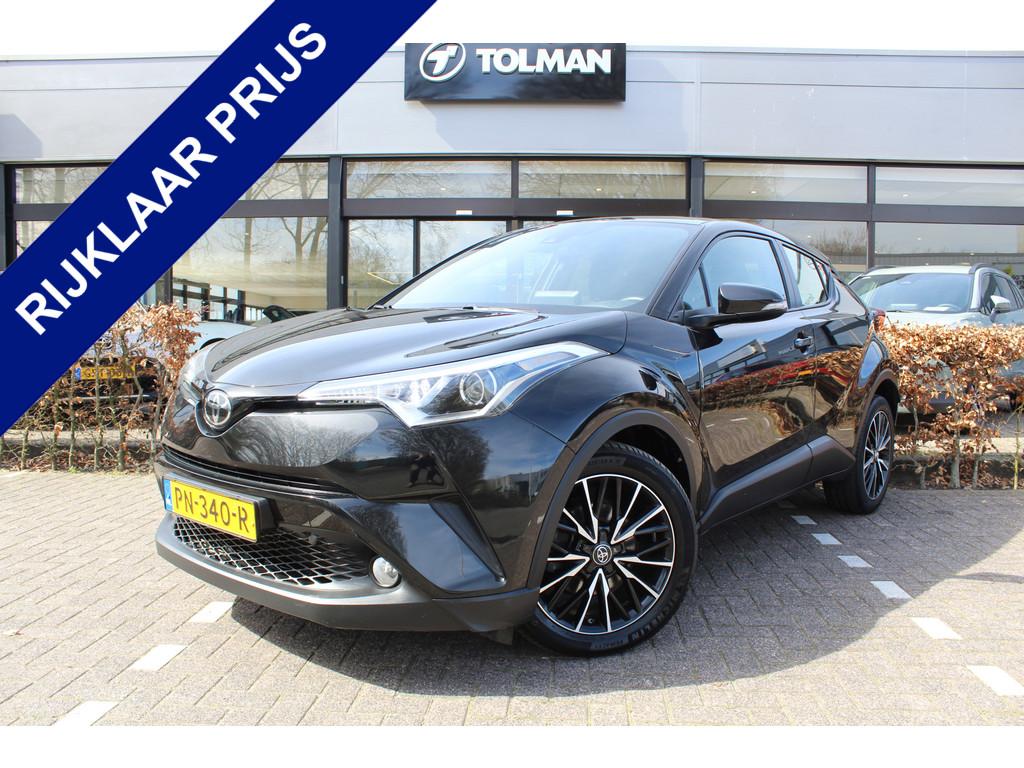 Toyota C-HR 1.2T Dynamic | Rijklaar | Trekhaak | Keyless | C, Auto's, Toyota, Voorwielaandrijving, 12 maanden, Stof, Gebruikt