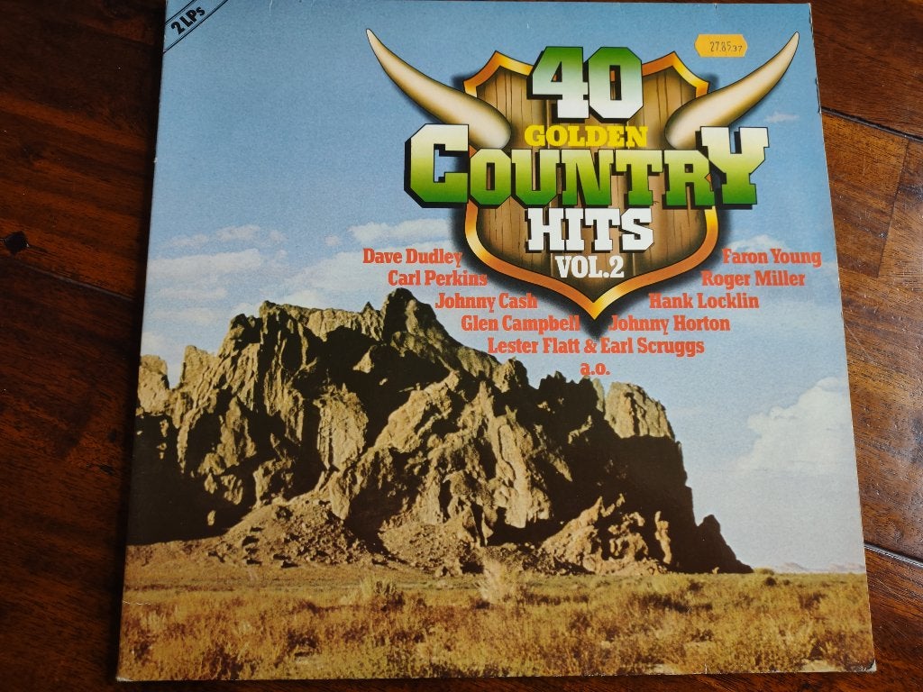 2 LP - 40 Golden Country Hits Volume 2, Ophalen of Verzenden, Zo goed als nieuw, 12 inch, Dubbel-LP