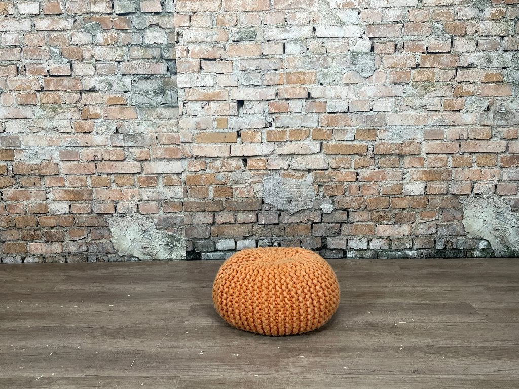 Thomas Eyck Urchin poef oranje bij TheReSales, Ophalen, Design, Zo goed als nieuw, 50 tot 75 cm