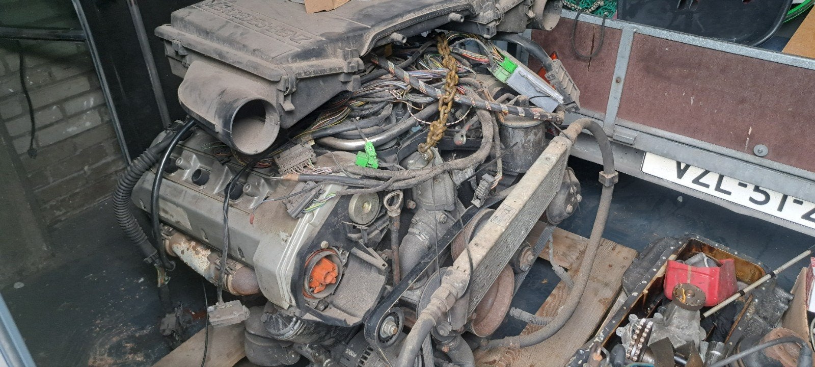 MOTORBLOK MERCEDES W140 5.0, Auto-onderdelen, Motor en Toebehoren, Ophalen of Verzenden, ., ., .