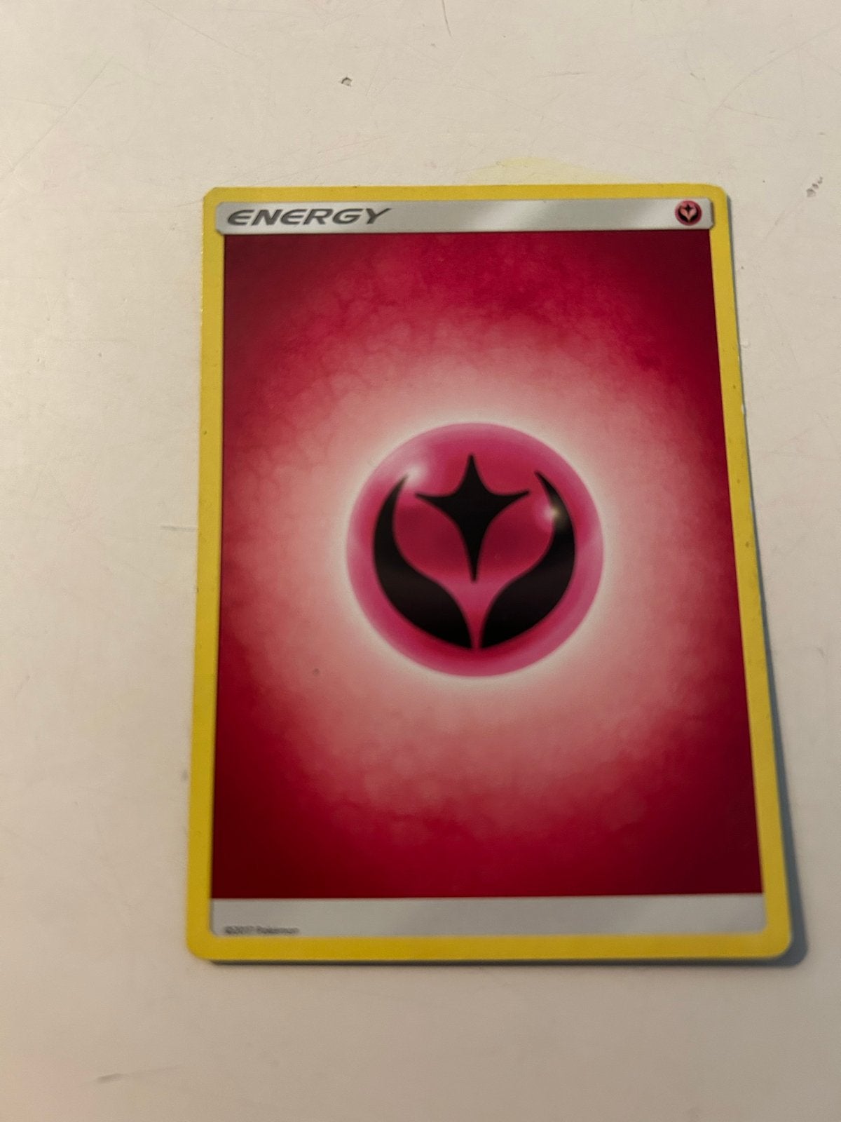 Pokémon TCG Sun & Moon Fairy Energy Kaart, Ophalen of Verzenden, Zo goed als nieuw, Losse kaart