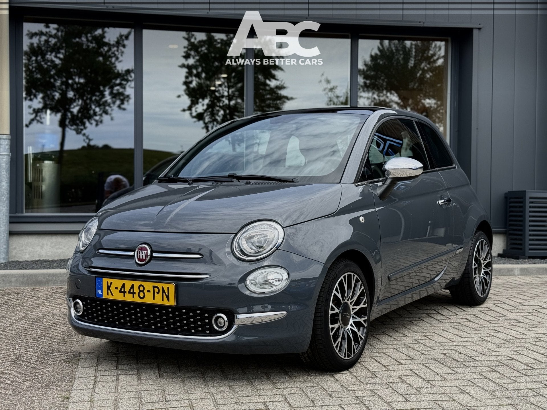 Fiat 500 1.0 Hybrid Star Pano Cruise 6 BAK (bj 2020), Voorwielaandrijving, 4 stoelen, Leder, Bedrijf