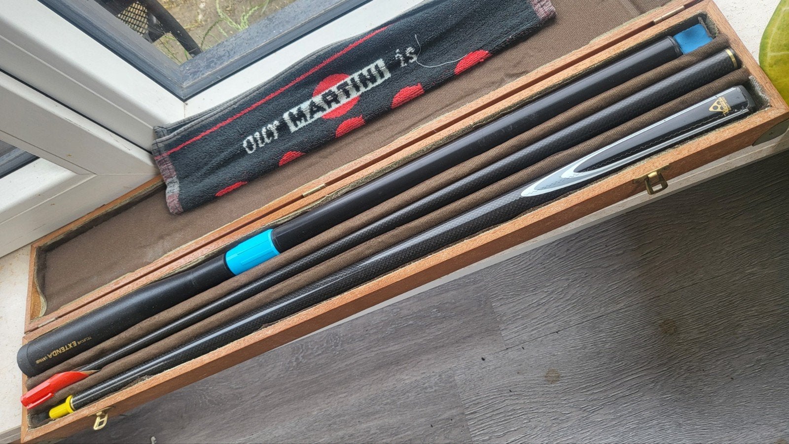 Hansinburg Carbon Snookerkeu carambole keu met extendr, Ophalen of Verzenden, Nieuw, Keu of Ballen