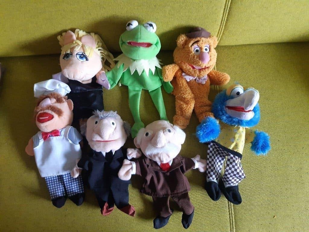 Allerlei poppenkastpoppen o.a. Muppetshow, Bert en Ernie, Ophalen of Verzenden, Zo goed als nieuw