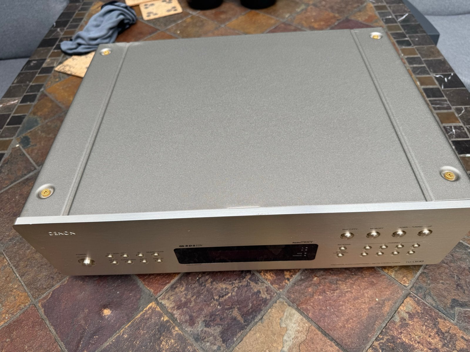 Denon TU-S10 AM/FM Stereo Tuner met afstandsbediening, Ophalen, Zo goed als nieuw, Analoog