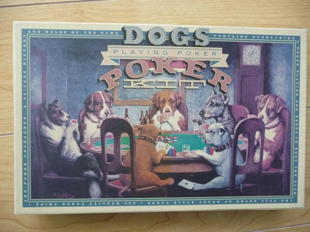 dogs pokerspel nieuw in doos, Hobby en Vrije tijd, Gezelschapsspellen | Kaartspellen, Ophalen of Verzenden, Nieuw