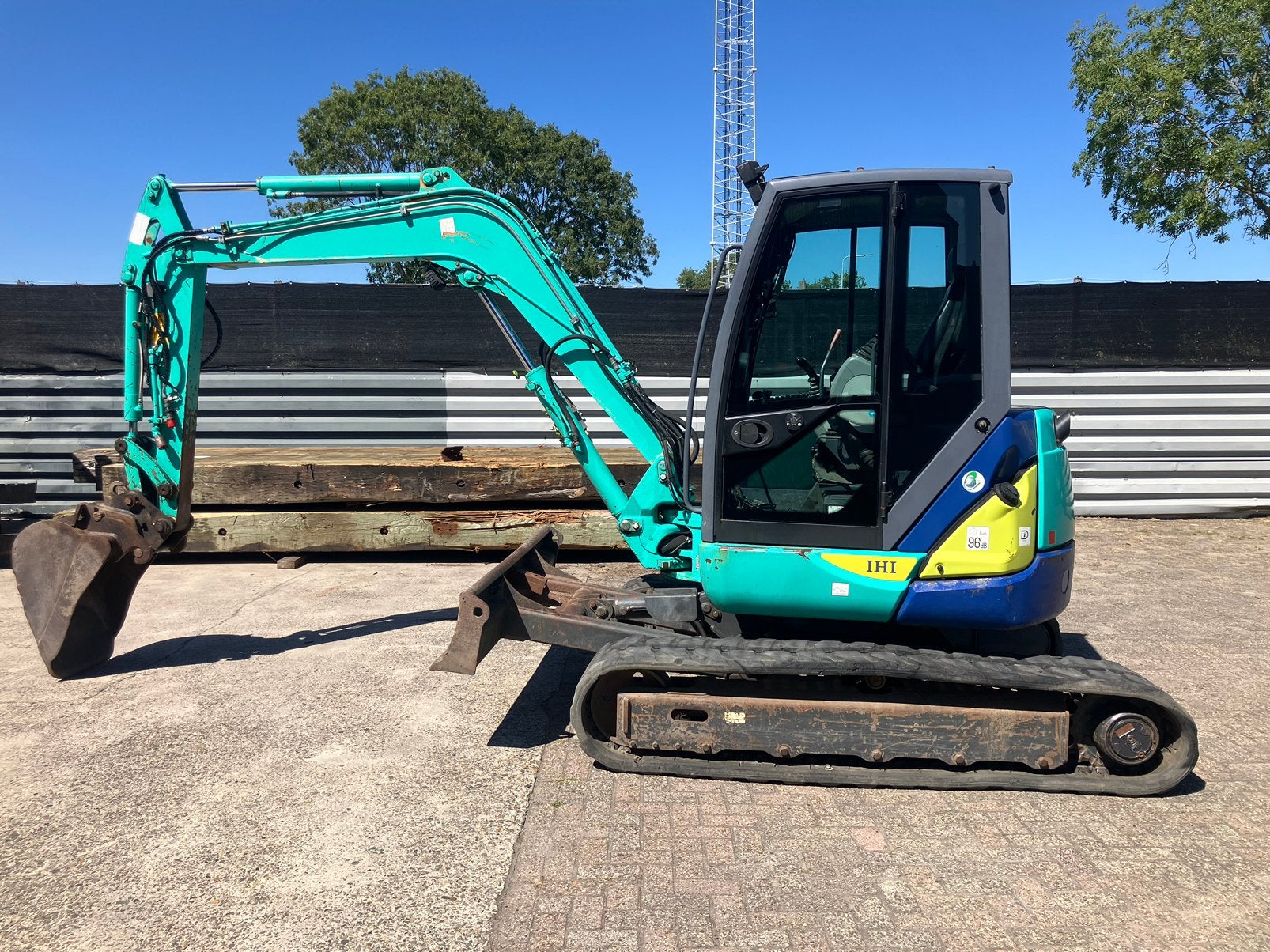 IHI 50 vx en IHI 45 Nx, Ophalen, Graafmachine