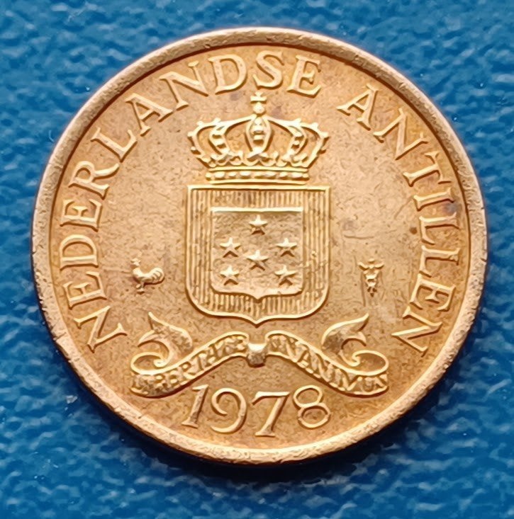 Nederlandse Antillen 1 cent 1978 - Juliana, Verzenden, Koningin Juliana, 1 cent, Setje