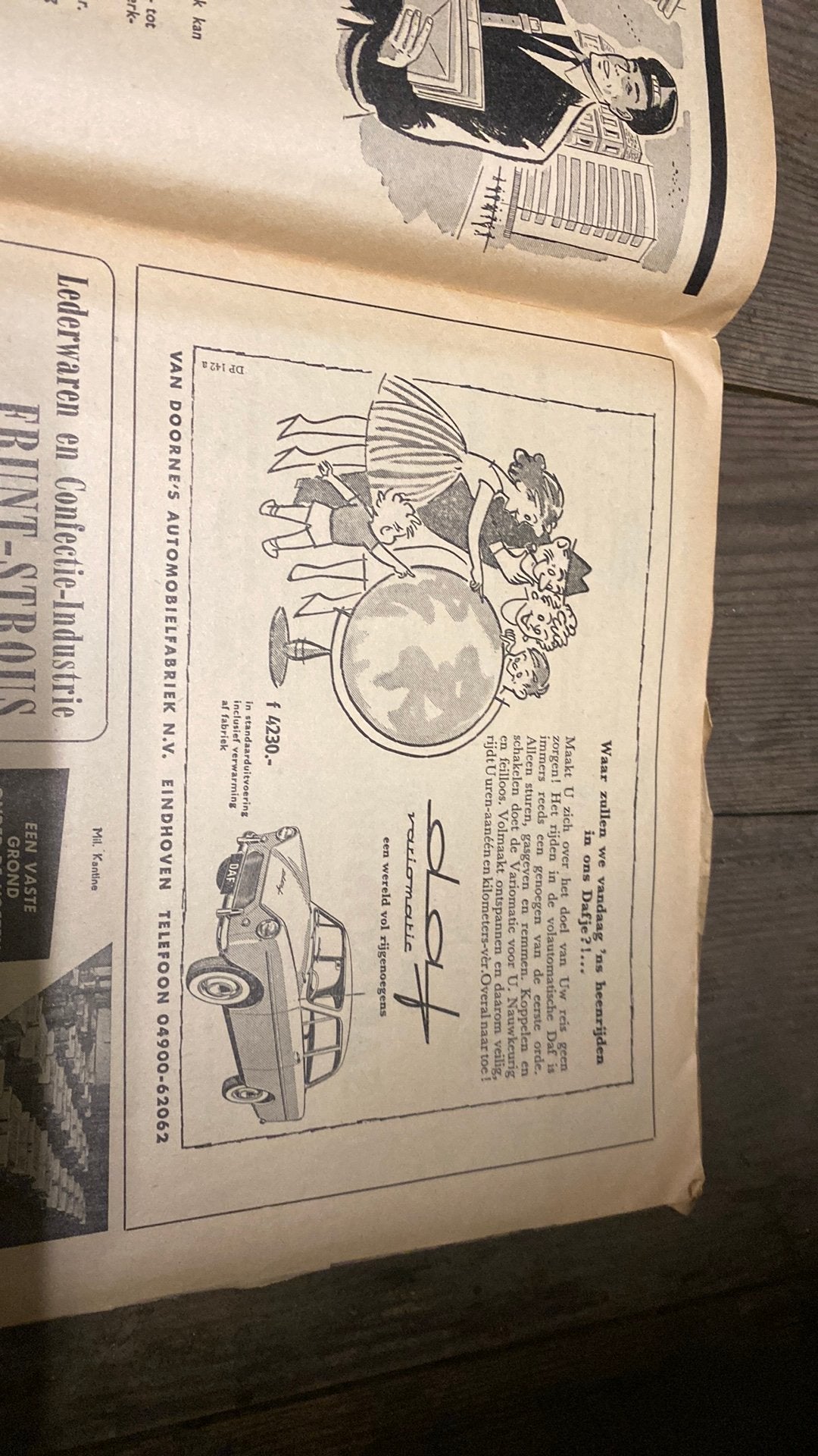 Daf . In de legerkoerier, Ophalen of Verzenden, Zo goed als nieuw, Overige merken