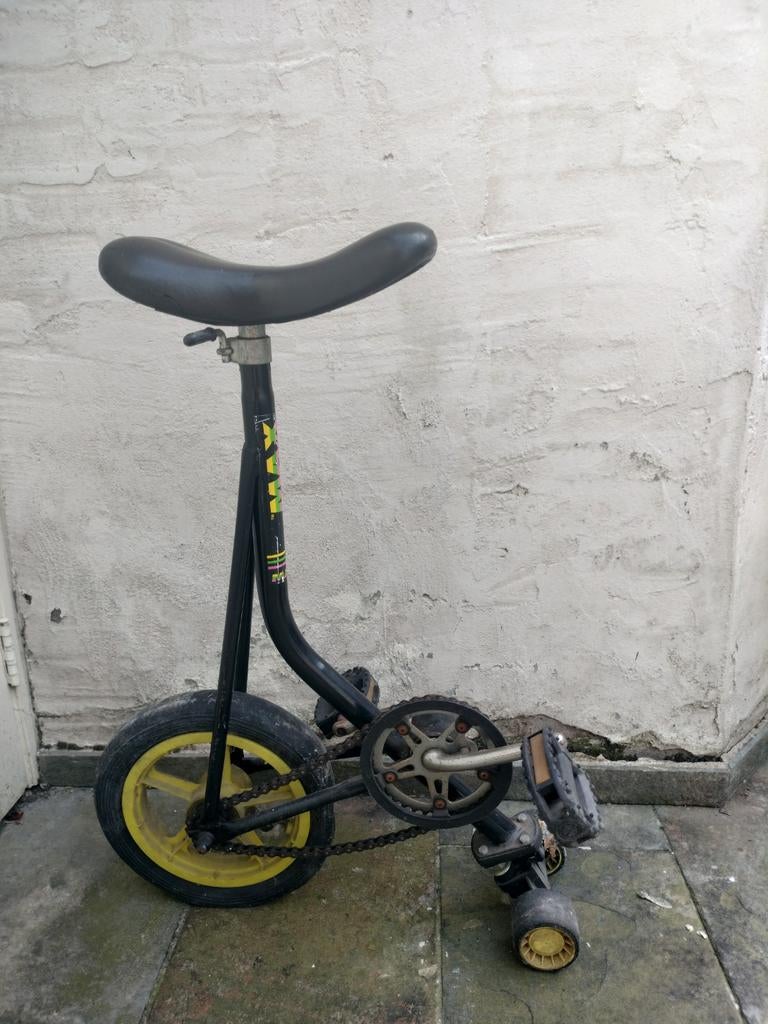 Max skatebike, Ophalen, Gebruikt, Terugtraprem