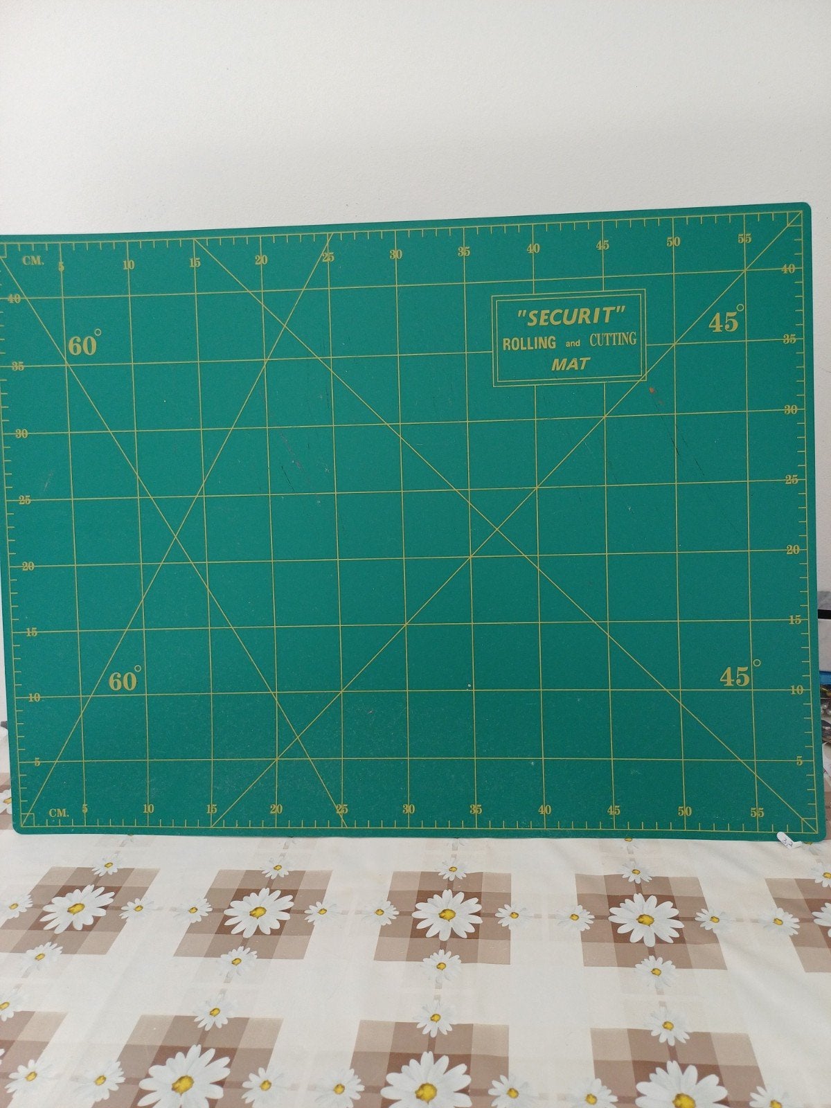 Securit Snijmat - Groen - 60x45 cm, Hobby en Vrije tijd, Gebruikt, Groen, Overige thema's, Gereedschap of Toebehoren