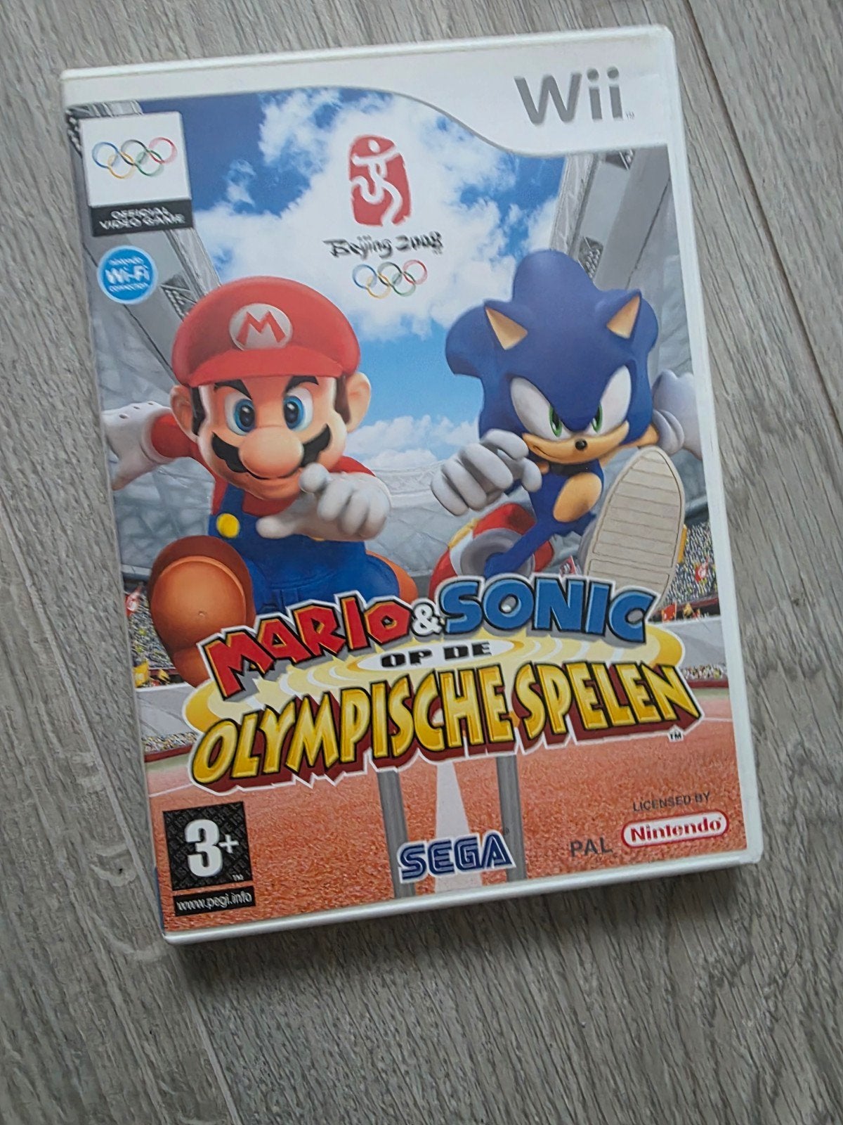 Mario & Sonic at the Olympic Games wii spel, 1 speler, Ophalen of Verzenden, Zo goed als nieuw, Vanaf 3 jaar