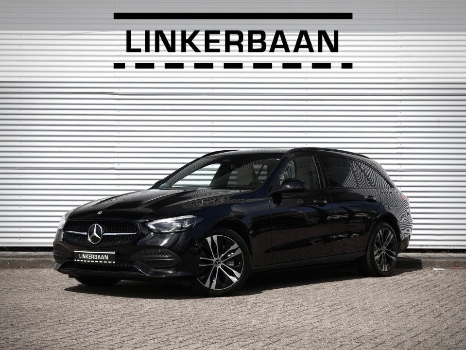 Mercedes-Benz C-Klasse Estate C 300 e | Business | Panodak |, Auto's, Automaat, Euro 6, 4 cilinders, Zwart