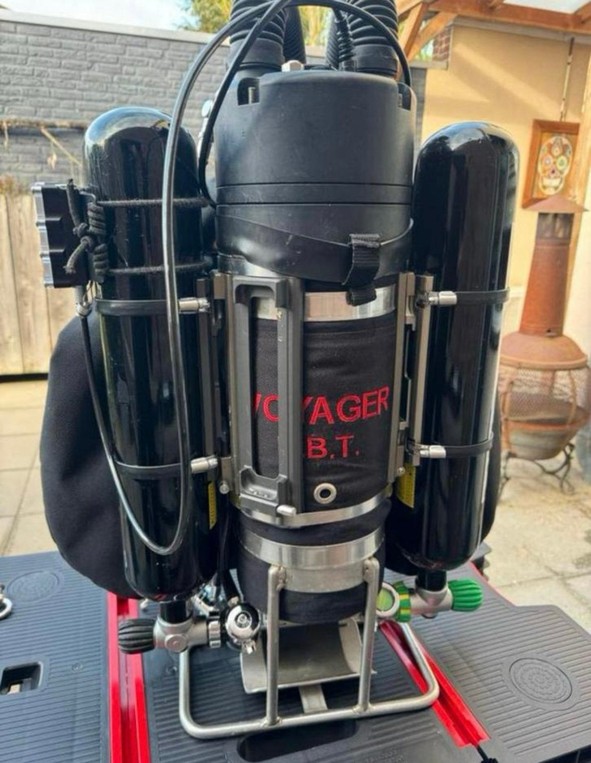 H.B.T. Voyager Modular MCCR rebreather 3L flessen, Ophalen, Zo goed als nieuw, Overige typen