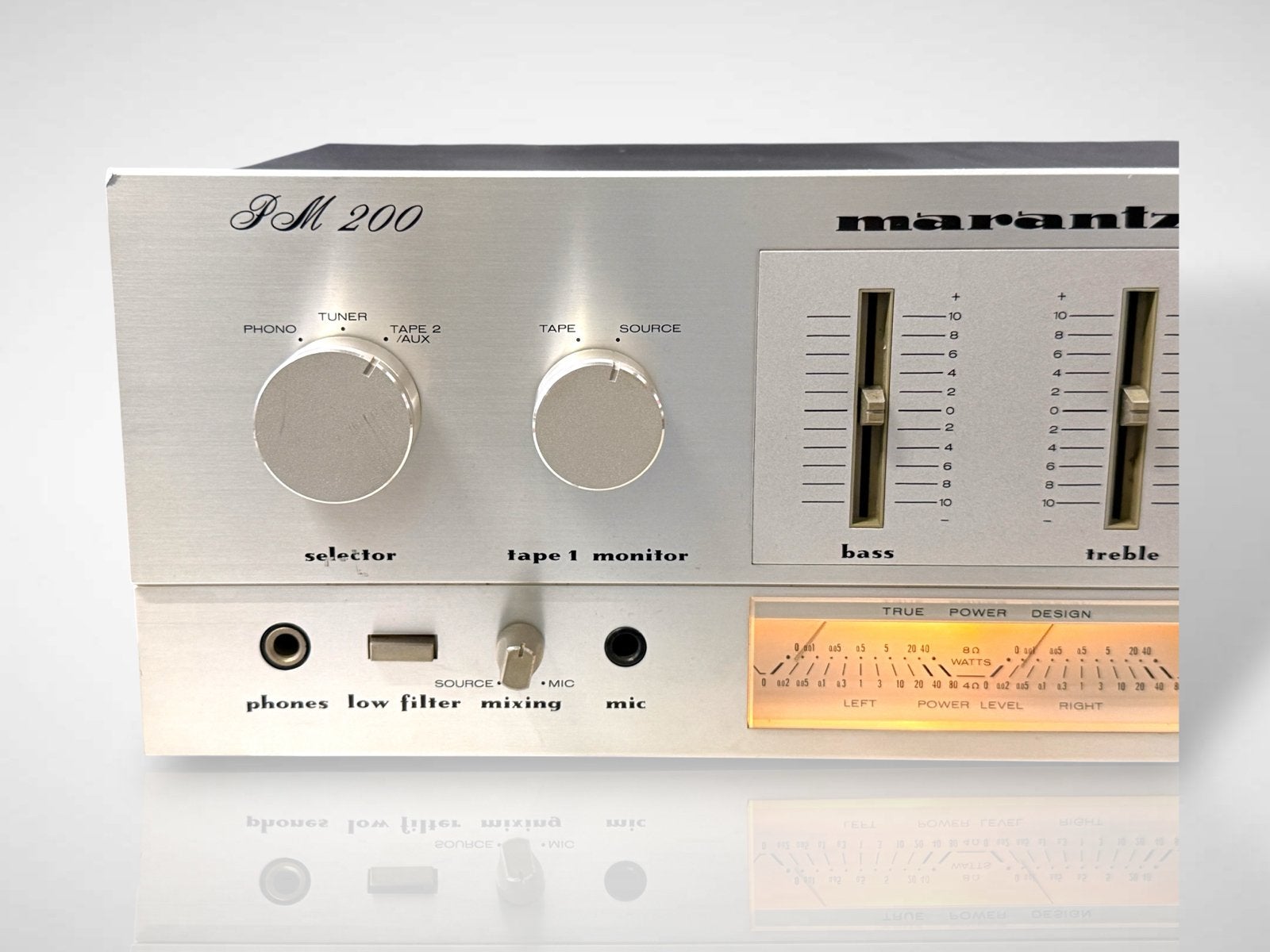 Vintage Marantz PM-200 console stereo versterker, Marantz, Marantz, Gebruikt, Marantz