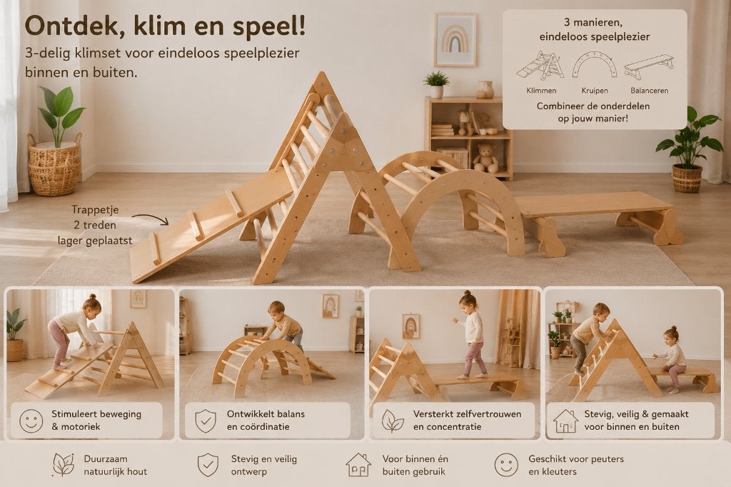 Klimrek set, Kinderen en Baby's, Ophalen, Zo goed als nieuw, Overige typen
