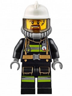 LEGO City cty0626 Fire - Reflective Stripes with Utility Bel, City, Lego, Nieuw, Ophalen of Verzenden