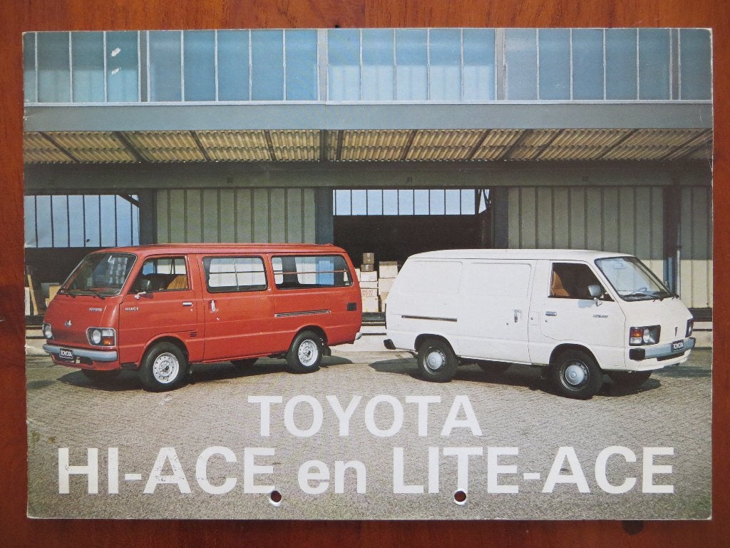 Toyota Hi-Ace en Lite-Ace (+ 1 bijlage), Ophalen of Verzenden, Nieuw, Toyota