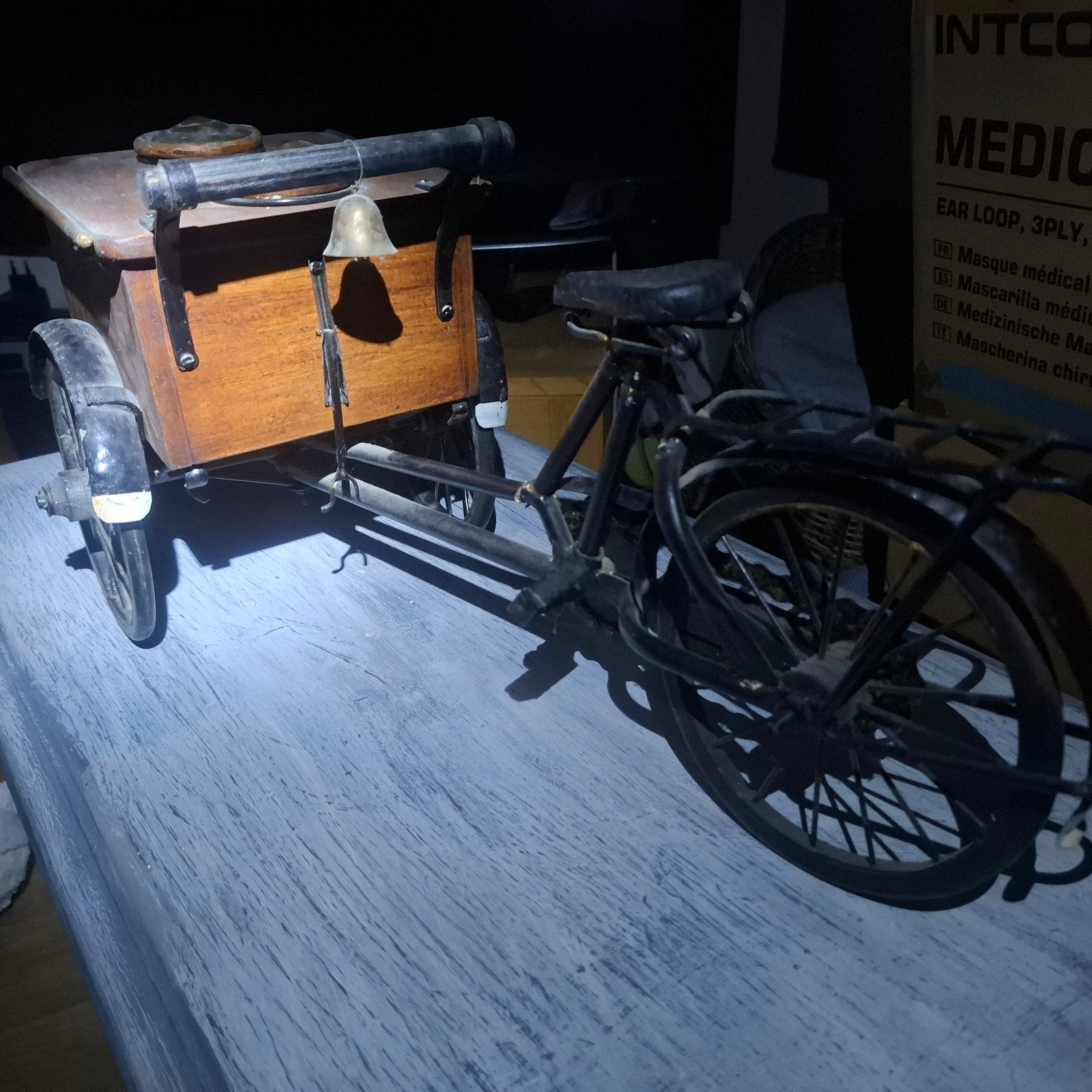 Vintage IJskar Miniatuur - Decoratief Model, Ophalen of Verzenden