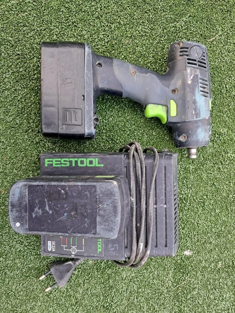 FESTOOL accu boormachine schroefmachine, Ophalen of Verzenden, Gebruikt, Boor- en Schroefmachine, Variabele snelheid