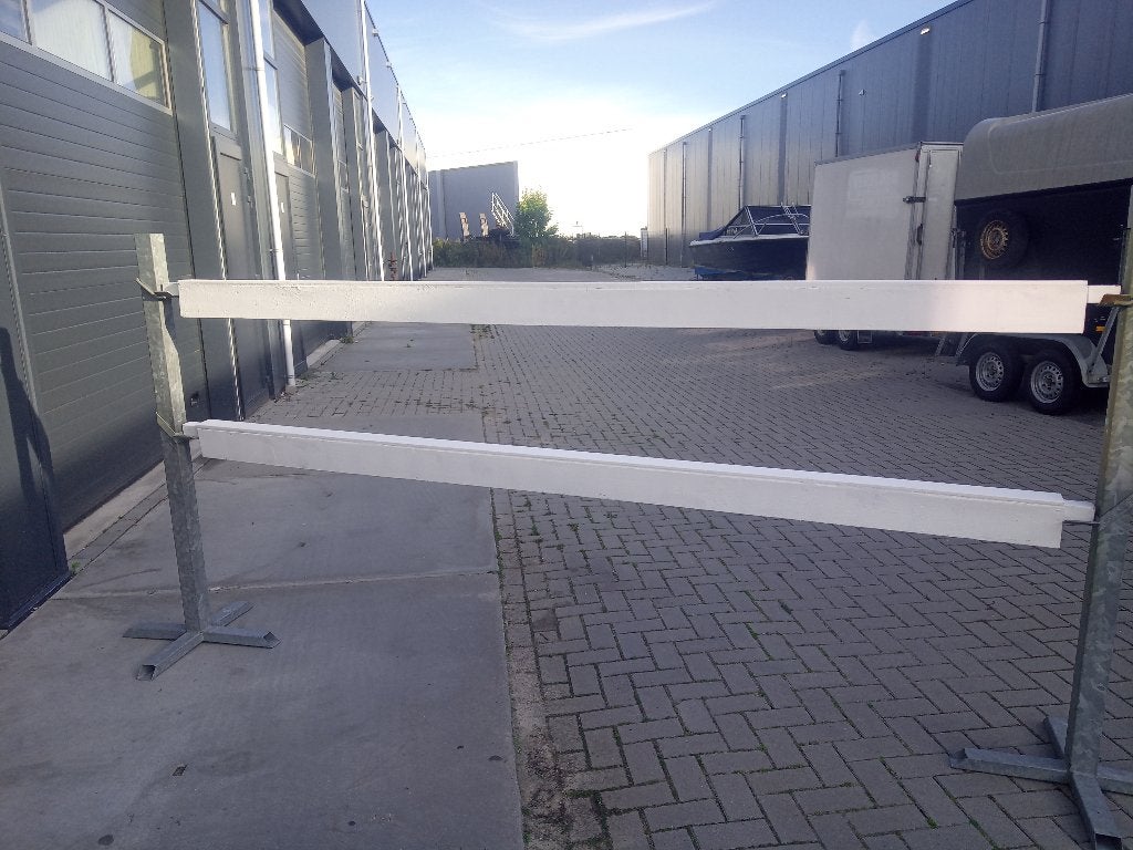 springmateriaal "witte planken"€ 20,-/stuk, Ophalen, Zo goed als nieuw, Springen
