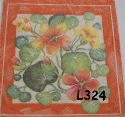 OPRUIMING servetten decoupage - Susanne bloemen L324 – 18x, Verzenden, Nieuw