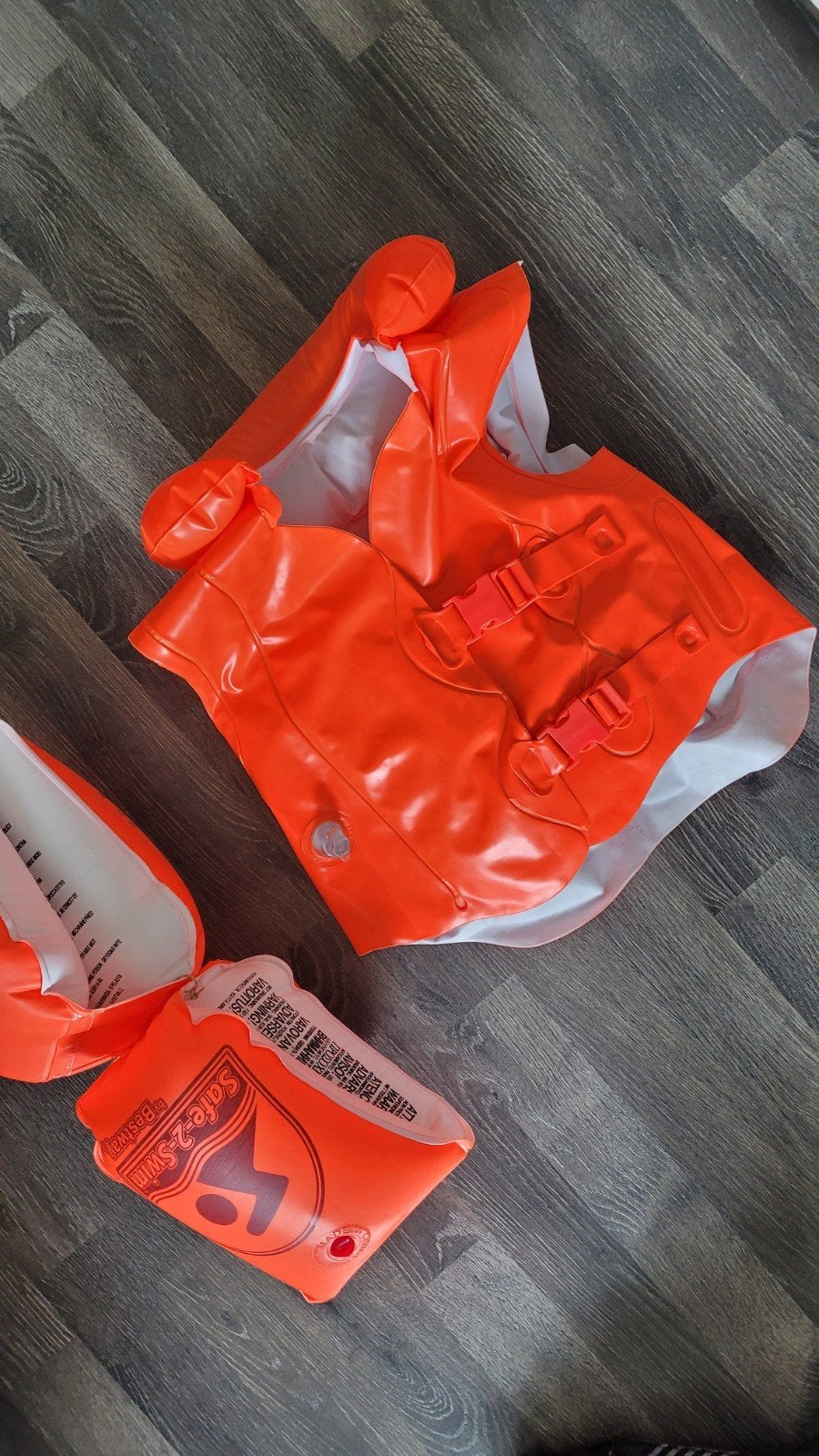 Zwemvest en Zwembandjes Setje, Ophalen of Verzenden, Gebruikt