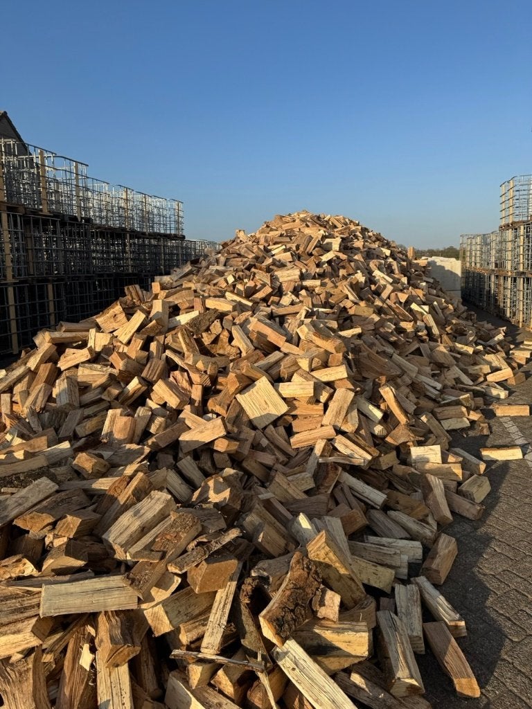 ZOMERACTIE Haardhout Eik Beuk Kachelhout GOEDKOOPSTE, 6 m³ of meer, Verzenden, Eikenhout, Blokken