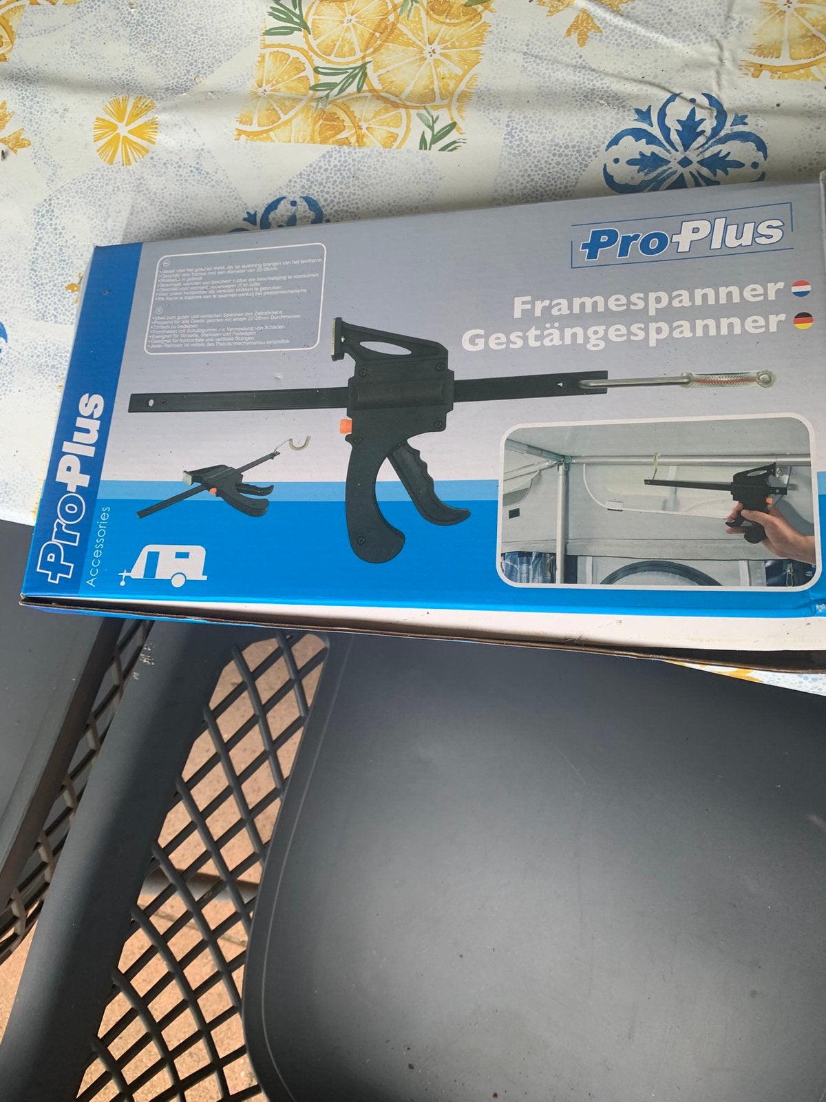 Frame spanner, Ophalen, Nieuw