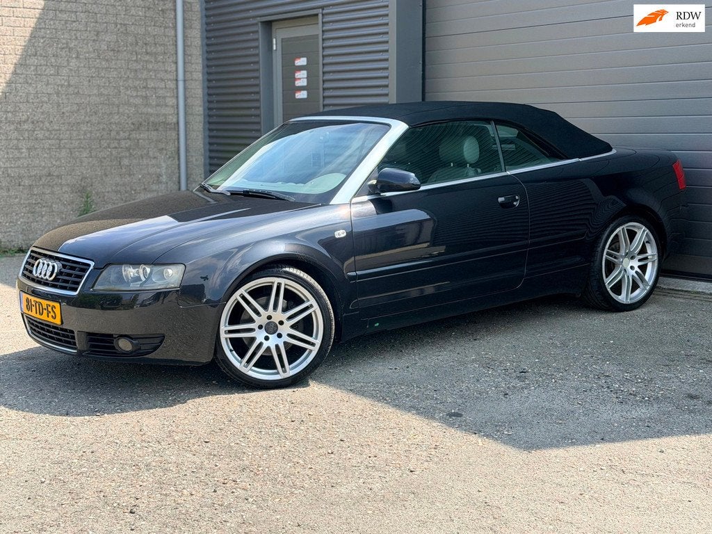 Audi A4 Cabriolet 3.0 V6 Exclusive, Auto's, Audi, Bedrijf, Te koop, A4, ABS, Airbags, Airconditioning, Automatische klimaatregeling