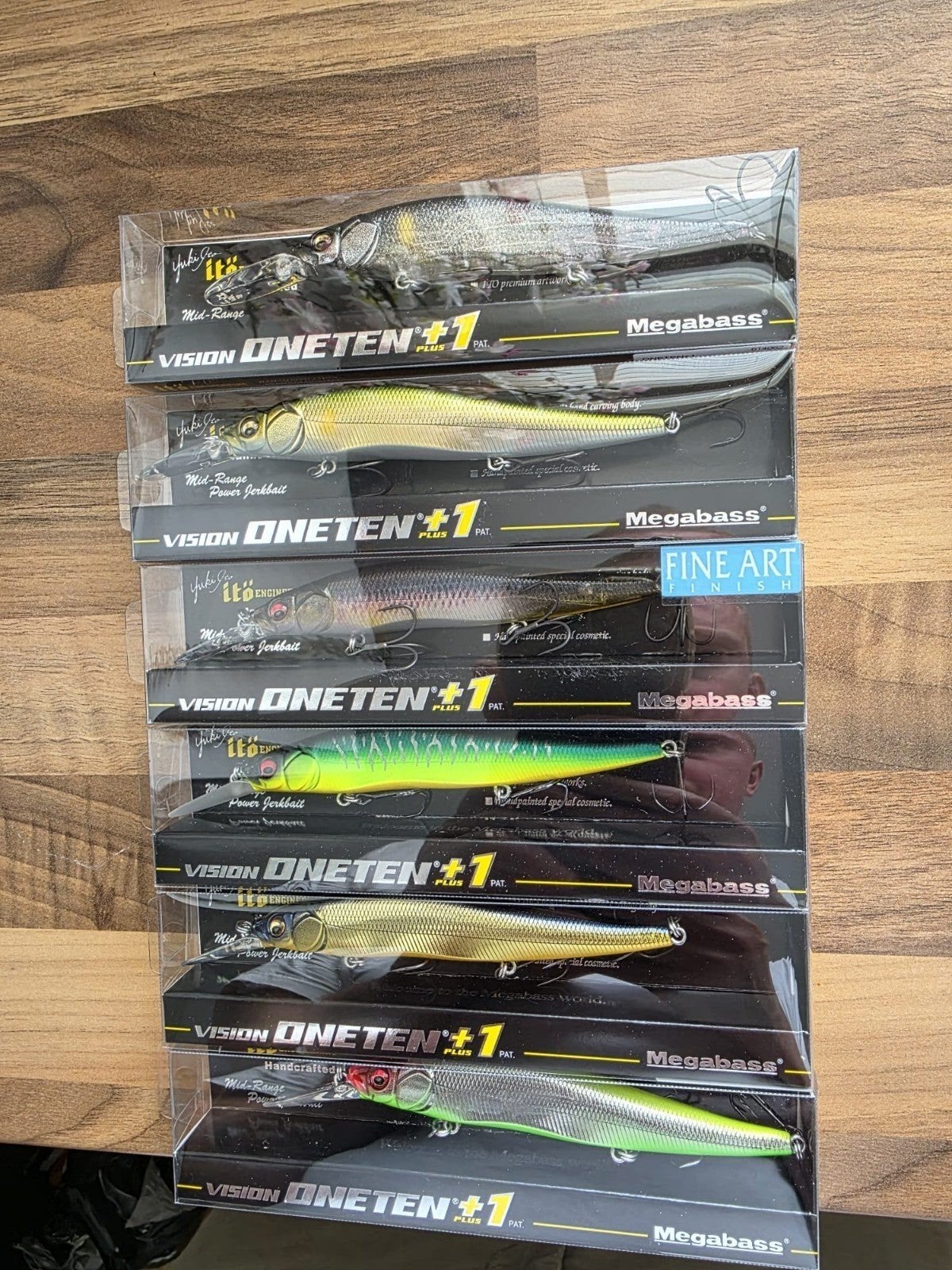Megabass Oneten +1 verschillende kleuren, Ophalen of Verzenden, Nieuw, Overige typen