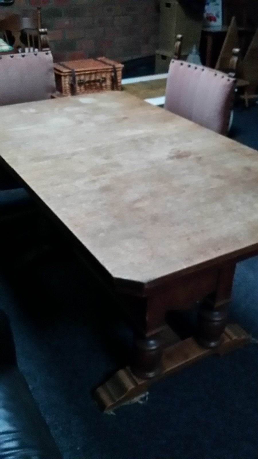Antieke Kloostertafel - Robuust en Karaktervol,uitschuifbaar, Antiek en Kunst, Antiek | Meubels | Tafels, Ophalen