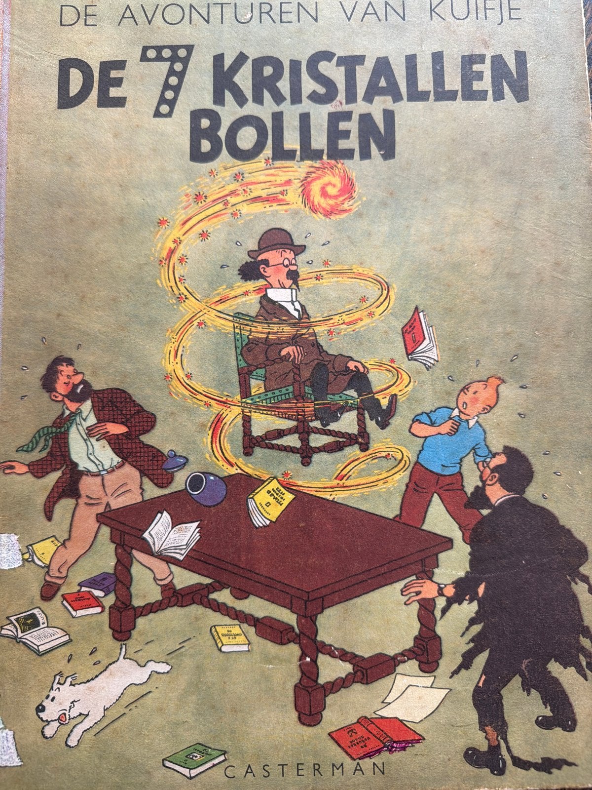 De 7 Kristallen Bollen - De Avonturen van Kuifje, Boeken, Stripboeken, Eén stripboek, Ophalen, Gelezen