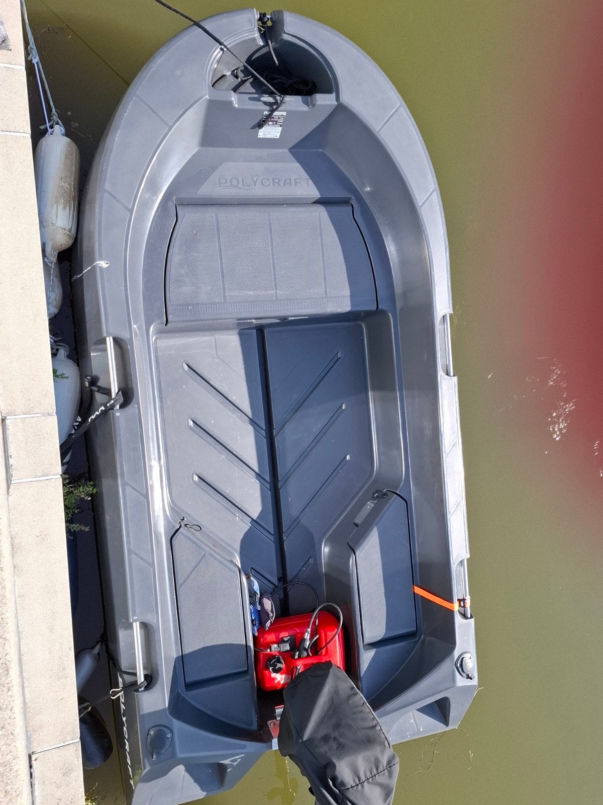 Visboot polycraft met Motor, Ophalen, Gebruikt, Motor en Techniek, Motorboot