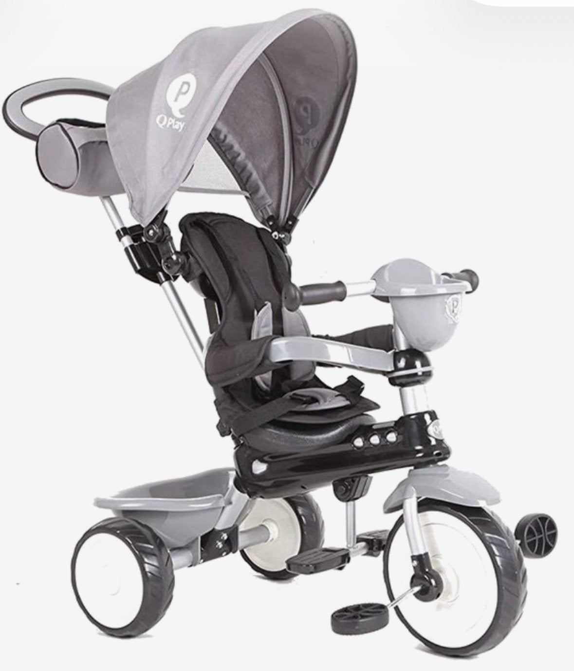 QPLAY driewieler comfort 4 in 1 in NIEUW STAAT, Ophalen, Zo goed als nieuw