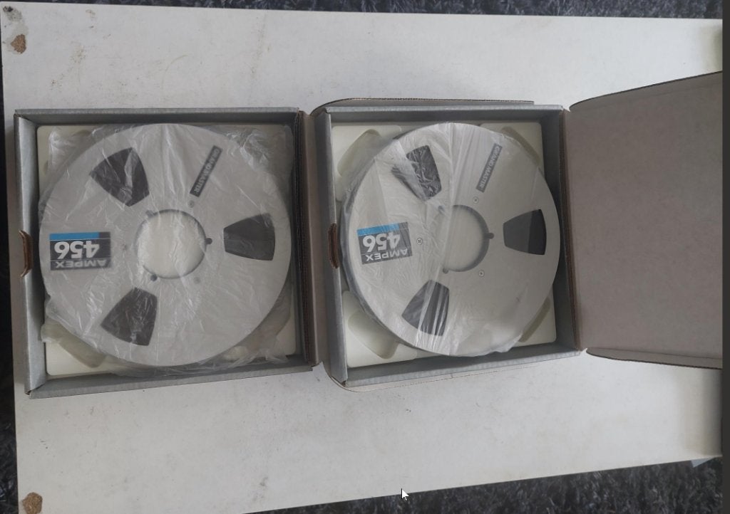 Ampex1 inch, kan, er niets mee, Audio, Tv en Foto, Ophalen of Verzenden, Bandrecorder, Met banden