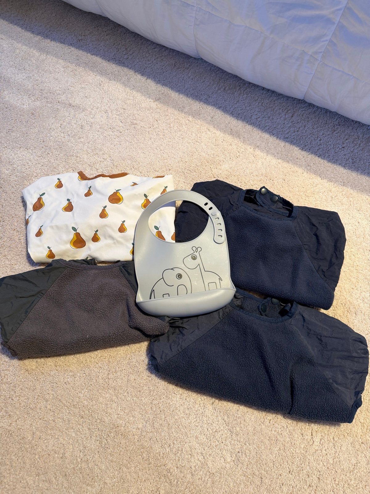 Set van 5 slabbetjes, Kinderen en Baby's, Ophalen of Verzenden, Gebruikt, Slab, Overige merken