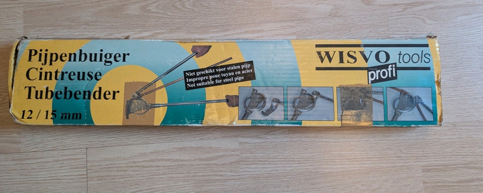 WISVO tools profi Pijpenbuiger 12/15 mm, Ophalen, Gebruikt, Overige typen, Overige merken