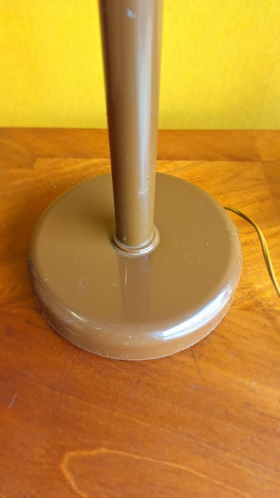 Retro Vintage Cobra Lamp Fagerhults Zweden 1974 Bruin, Huis en Inrichting, Gebruikt, Vintage, Ophalen of Verzenden, Metaal
