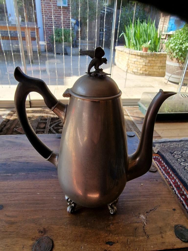 Koffiekan, Antiek en Kunst, Antiek | Tin, Ophalen of Verzenden