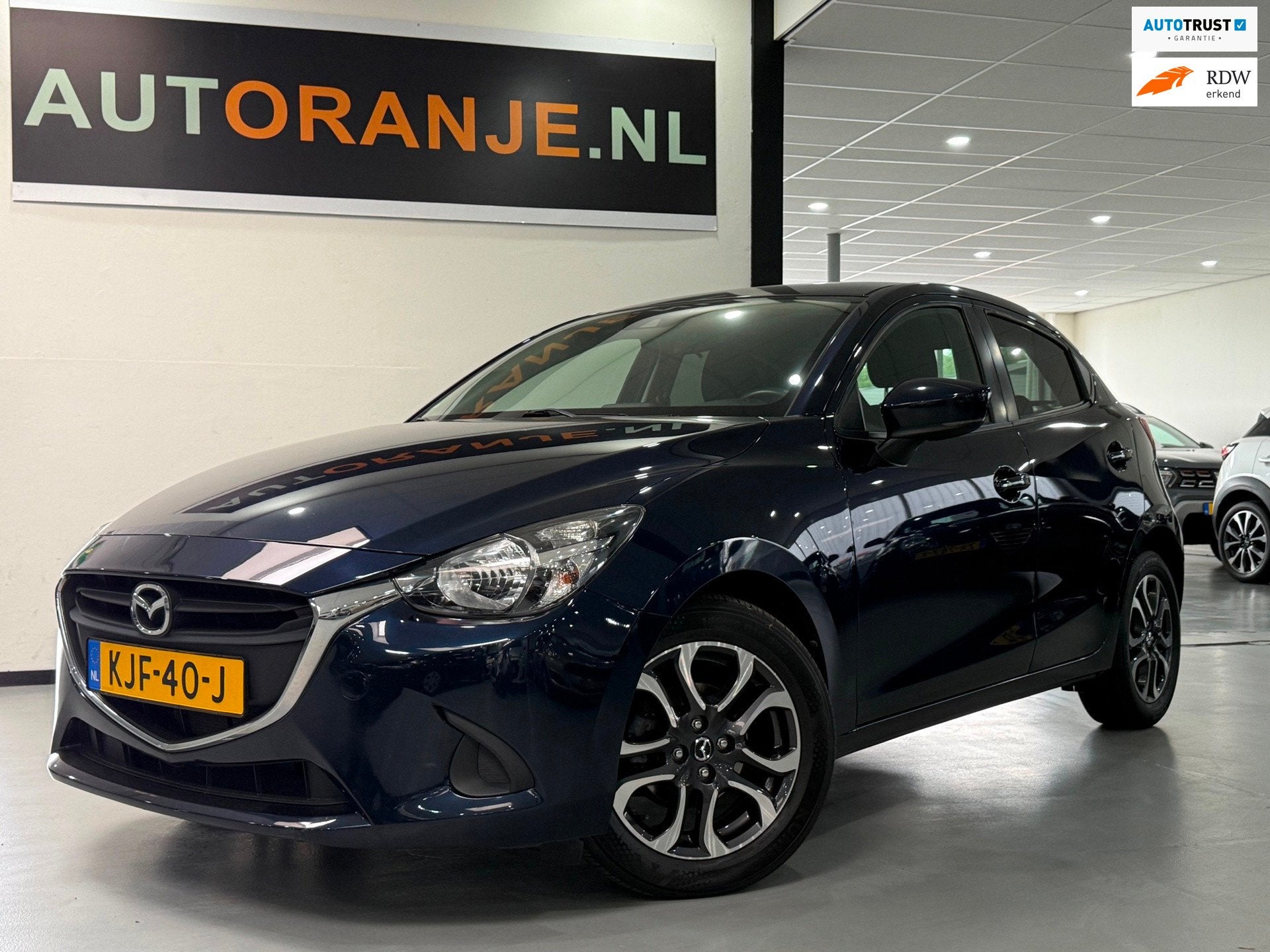 Mazda 2 1.5 Skyactiv-G S-Climate Control- Cruise Control, Auto's, Gebruikt, Euro 6, 4 cilinders, Blauw