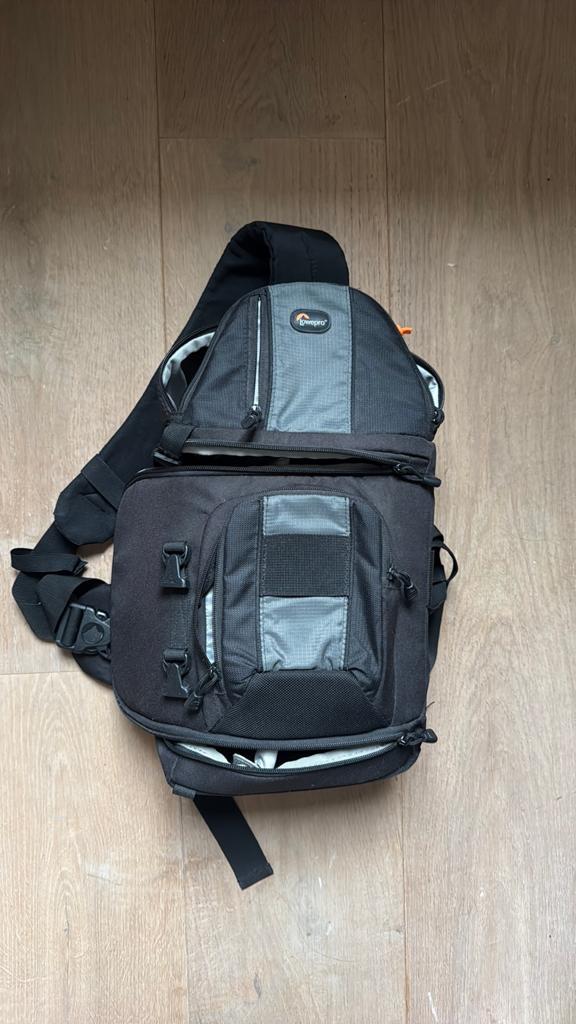 Lowepro slingshot 200 aw camera tas, Ophalen of Verzenden, Zo goed als nieuw, Rugtas, Lowepro